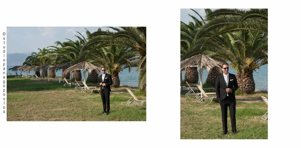 Wedding albums GIANNIS & GOGO, spread 5