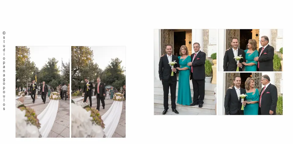 Wedding albums GIANNIS & GOGO, spread 15