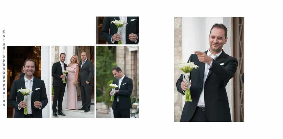 Wedding albums GIANNIS & GOGO, spread 16