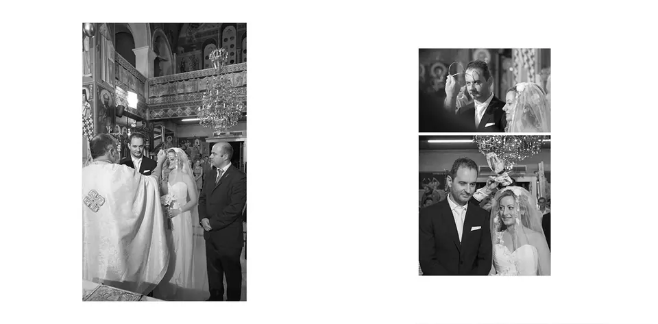 Wedding albums GIANNIS & GOGO, spread 21