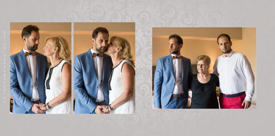 Wedding albums KONSTANTINOS & EMI, spread 4