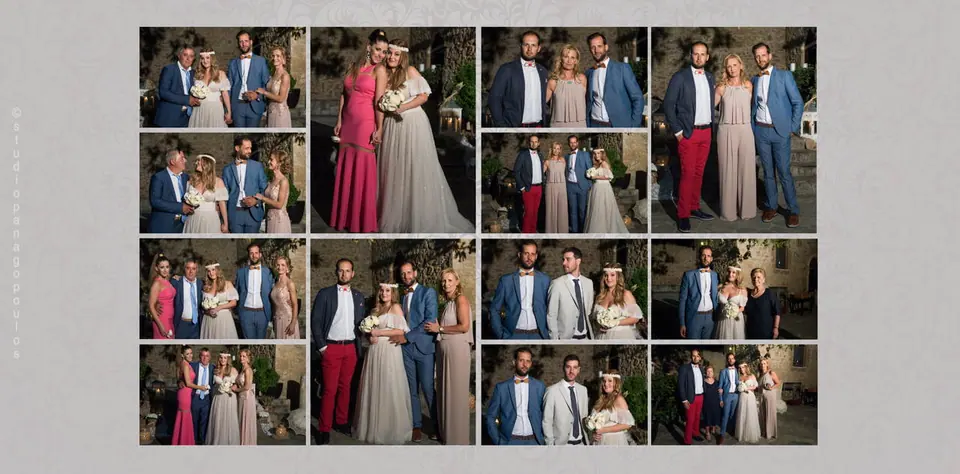 Wedding albums KONSTANTINOS & EMI, spread 20