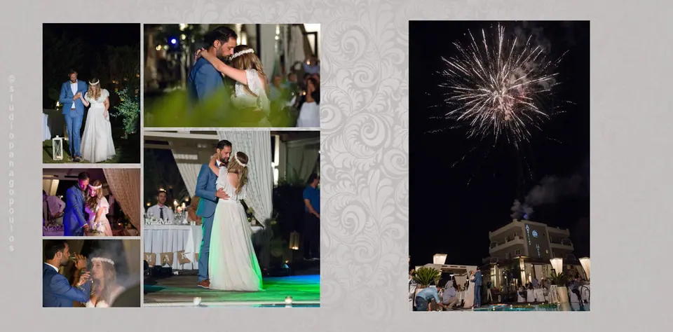 Wedding albums KONSTANTINOS & EMI, spread 23