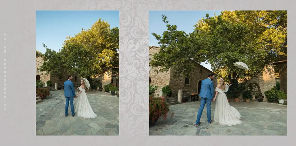Wedding albums KONSTANTINOS & EMI, spread 31