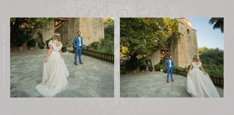 Wedding albums KONSTANTINOS & EMI, spread 32