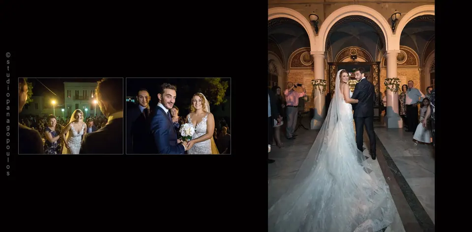 Wedding albums NIKOS & ATHINA, spread 15