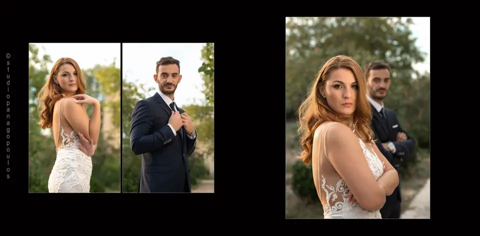Wedding albums NIKOS & ATHINA, spread 39