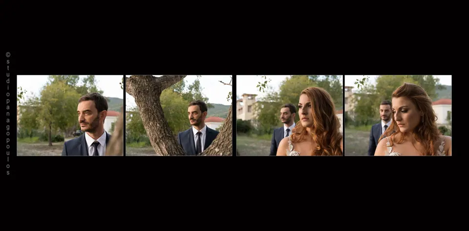 Wedding albums NIKOS & ATHINA, spread 40