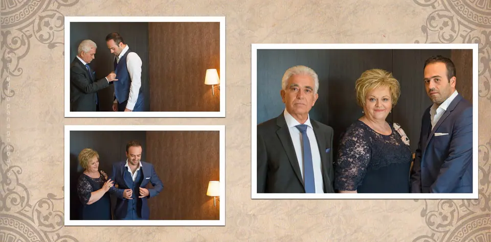 Wedding albums SPIROS & SISSI, spread 4