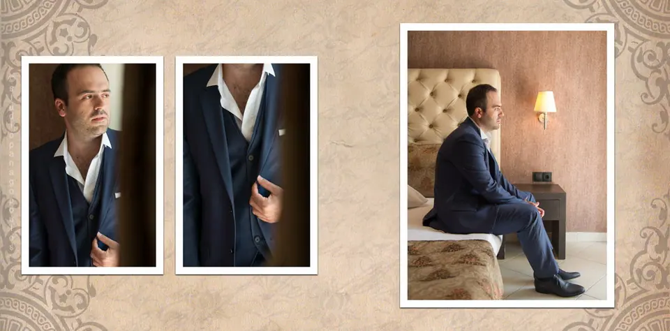 Wedding albums SPIROS & SISSI, spread 5