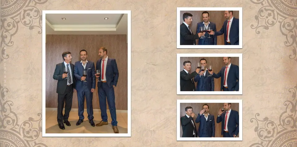 Wedding albums SPIROS & SISSI, spread 6
