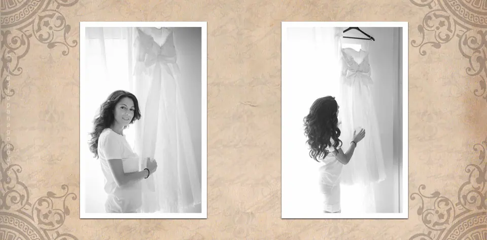 Wedding albums SPIROS & SISSI, spread 9
