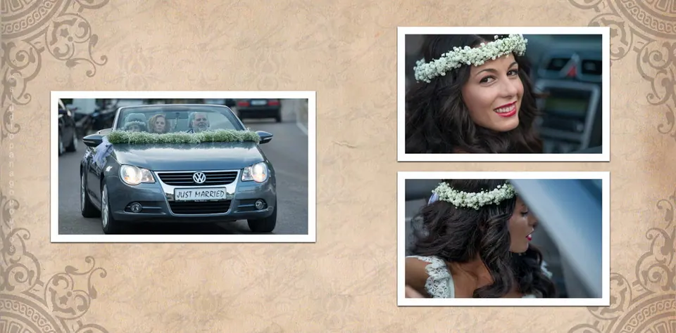 Wedding albums SPIROS & SISSI, spread 13