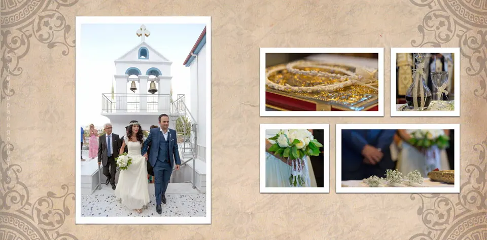 Wedding albums SPIROS & SISSI, spread 15