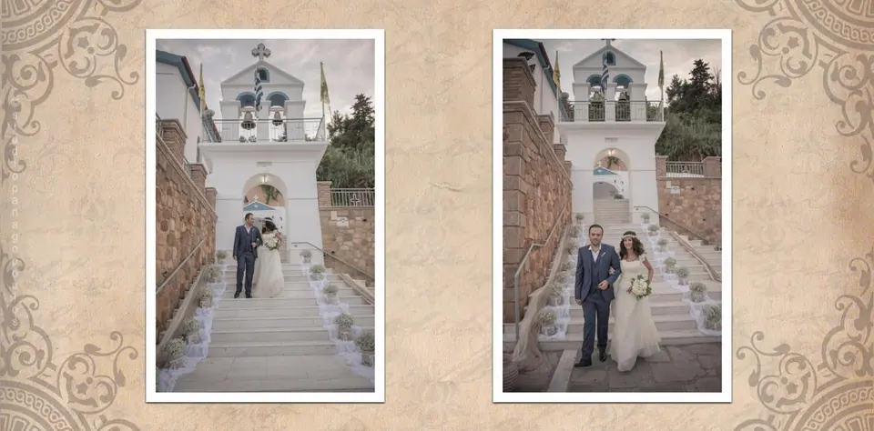 Wedding albums SPIROS & SISSI, spread 22