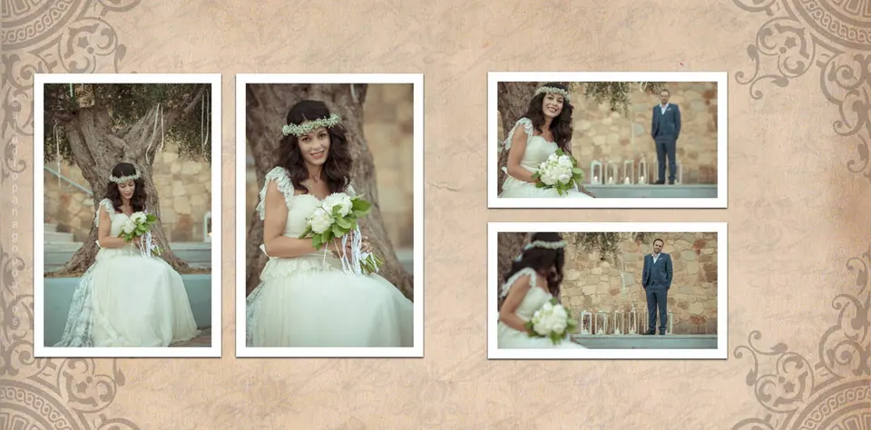 Wedding albums SPIROS & SISSI, spread 25