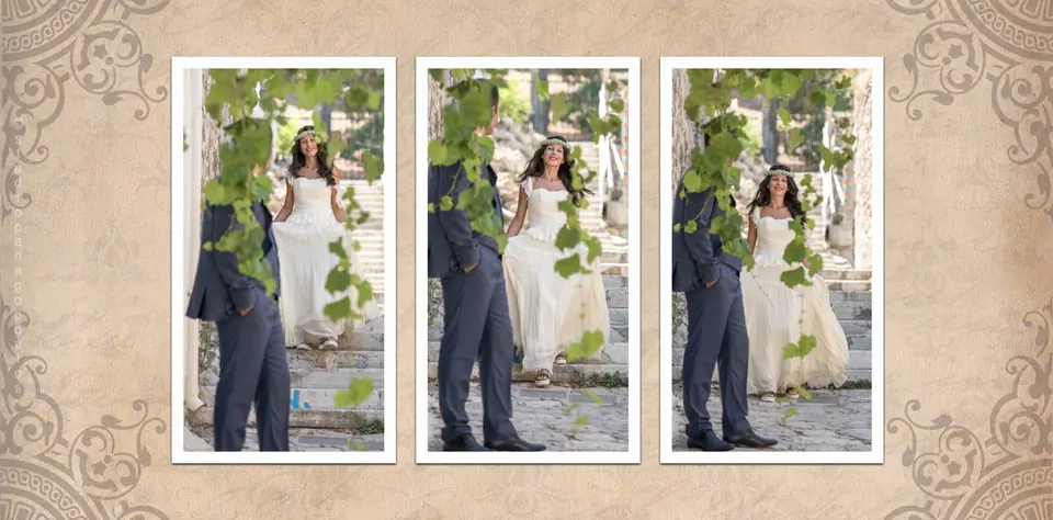 Wedding albums SPIROS & SISSI, spread 35